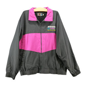 Made In The USA Men's Super Chevy Show Jacket Gray XL BFGoodrich Vintage 1994